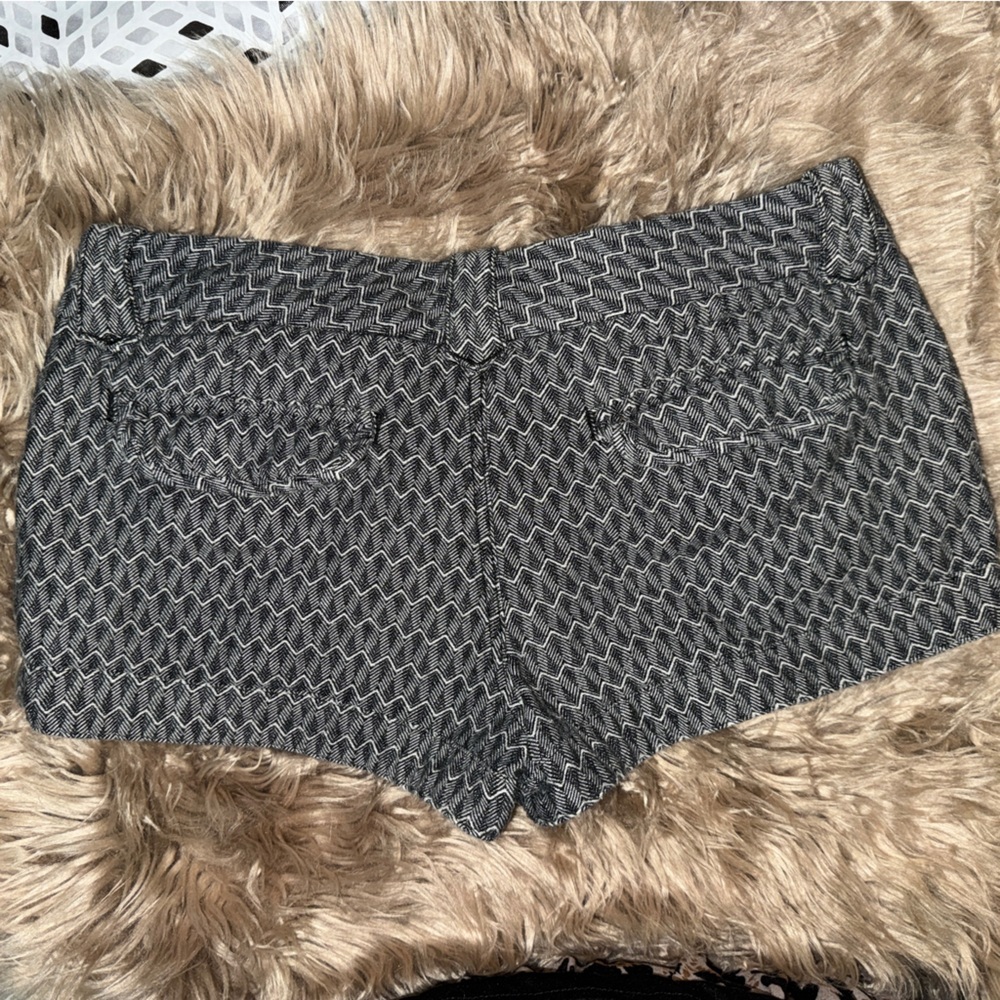 Roxy Black and White Patterned shortie shorts, 90s Y2K, low rise, juniors sz 11 - Picture 4 of 9